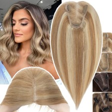 Topper donna capelli umani