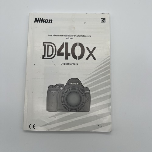 Nikon d40x manuale p2 - d40x,