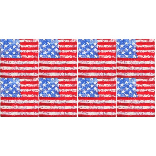 Set bandiera americana - set, of