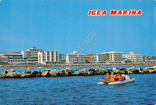 Cartolina igea marina - cartolina, panorama
