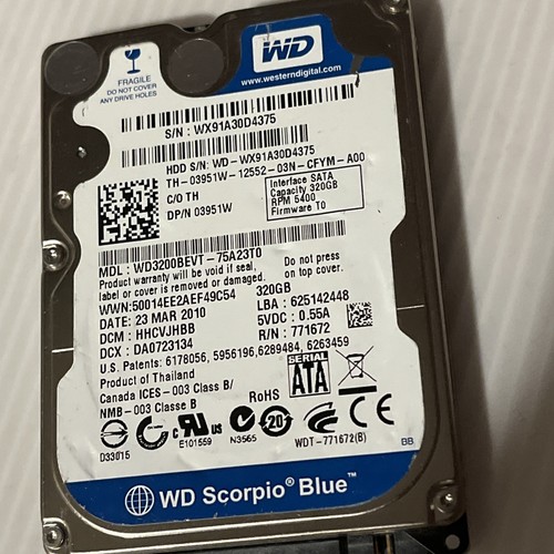 Western digital scorpio blue - digital,