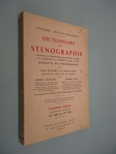 Dictionnaire de sténographie