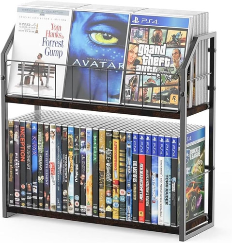 Rack porta dvd livelli - dvd, 2