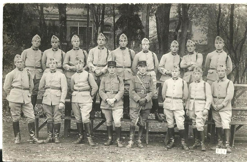 Militari ww1 gruppo - militari,