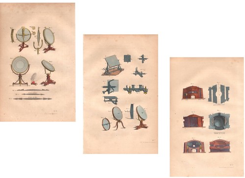 Stampe antiche specchi ustori - stampe,