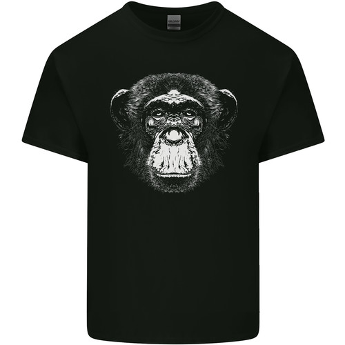Shirt uomo scimpanzé faccia - t-shirt,