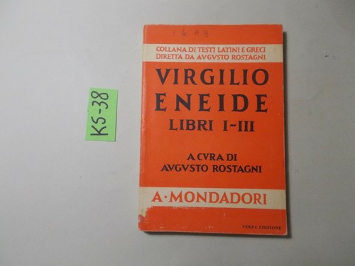 Libro virgilio eneide - eneide, libri
