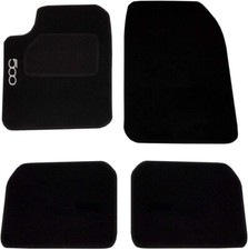 TAPPETINI AUTO MOQUETTE CON STRAPPO DI FISSAGGIO COMPATIBILI CON 500 TAPPETI