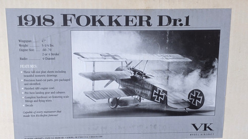 Models 1918 fokker - vk,