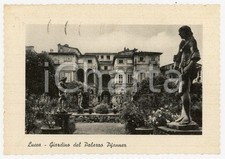 1959 LUCCA Giardino del Palazzo Pfanner - Cartolina FG VG