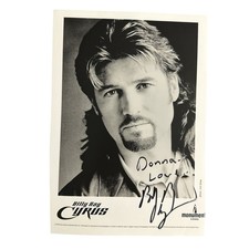 Autografo firmato billy ray - autografo,