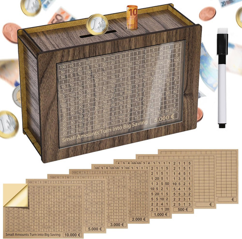 Salvadanaio 5000 legno - in,