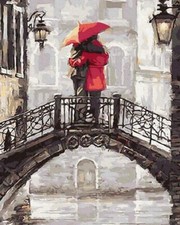 Dipinto con numeri cornice in