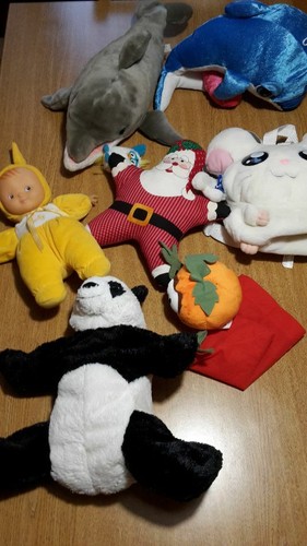 Lotto peluches animali vari - lotto,