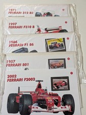 FERRARI 5 Cartoline FOLDER
