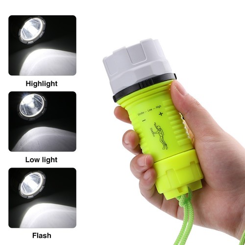 Torcia led subacquea luminosa - led,