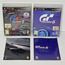 Gran Turismo 5 e 6 Ps3 per SONY Playstation 3 COMPLETO IN ITALIANO ????