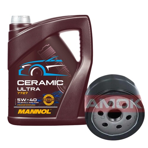 Filtro olio kamoka - 5l, mannol