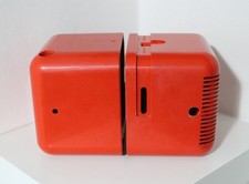 Brionvega TS502 - Radio Cubo - Scocca Ricambio Originale NUOVA - Rosso Arancio 