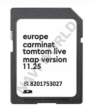 Scheda SD Navigazione GPS Europa 2024 compatibile con Renault Tomtom Live