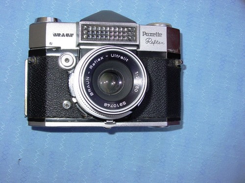 Fotocamera analogica marrone - fotocamera,