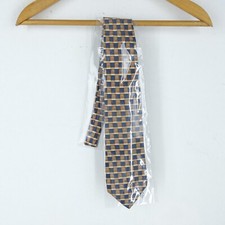 Cravatta Valentino Taglia One Size Uomo Logo Comodo Cotone Pratico Multicolore