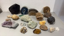 Lotto collezione minerali - minerali, e