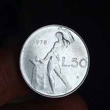 Moneta Repubblica Italiana 50