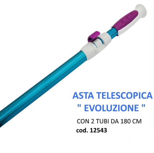 Asta telescopica per retino - asta,