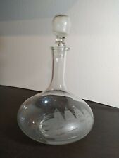  Bottiglia Cristallo Vino Vintage Marina Nave