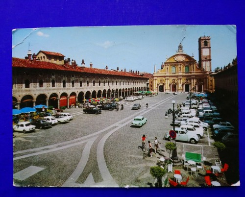 Cartolina foto vigevano - 🔵,