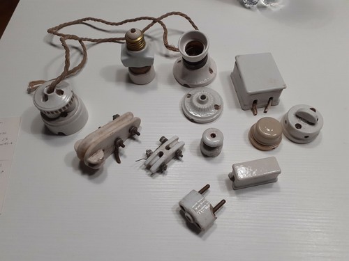 Materiale elettrico vintage - , in