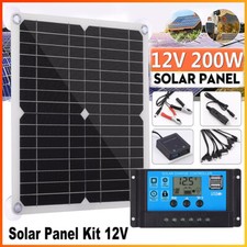 200 Watts Solar Panel Kit 12V