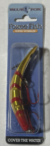 Vintage blue foxee fish - vintage, super
