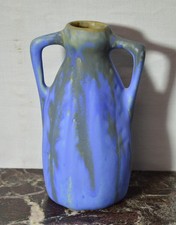 Antico vaso ceramica francese- Firmato Gilbert Métenier, Portafiori fine '800