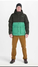 Parka/giacca/cappotto invernale con cappuccio MARMOT Fordham uomo XL 700-Fill Down orig $325