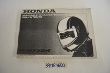 Manuale manutenzione fotocopiato Owner's manual Honda VFR 750 R