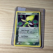 Pokémon Dark Celebi Holo Rare