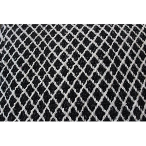 Lia pouf upholstered black - pouf, in