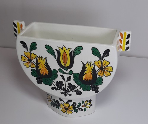 Vaso vintage ceramica etruria - vintage,