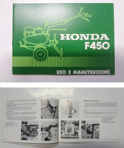 Manuale manual libretto uso