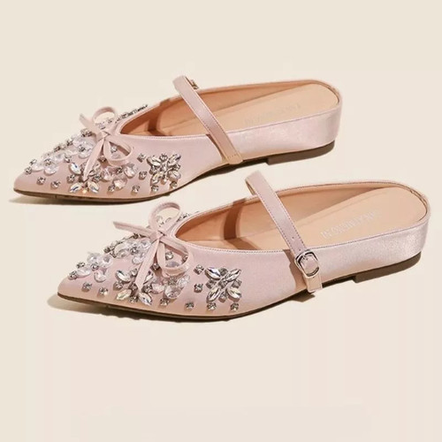 Ballerine eleganti con strass - con,