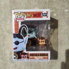KING KAI & BUBBLES 532 Funko POP Animation Dragon Ball Z Vinyl Figure Dragonball