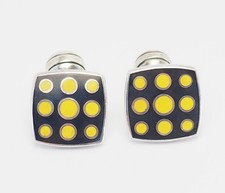 Vintage Moderno Nero Giallo