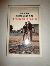 DAVID GROSSMAN Il Vento Giallo ROMANZO 1° Ed. Oscar Mondadori 1989 /483/