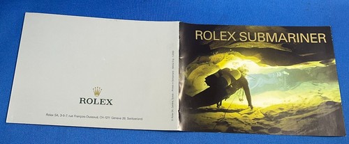 Rolex submariner instruction - rolex,