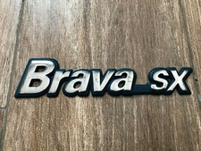 FIAT LOGO 7790702 BRAVA SX SIGLA EMBLEMA FREGIO STEMMA SCRITTA TARGHETTA BADGE
