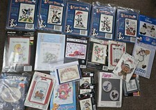  Lotto 20 mini punto croce