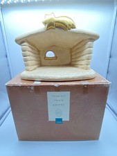 THUN  Presepe classico capanna champagne . Altezza 19 cm.  Primo produzione.