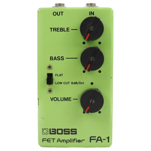 Boss fet amplifier pedale - fa-1,
